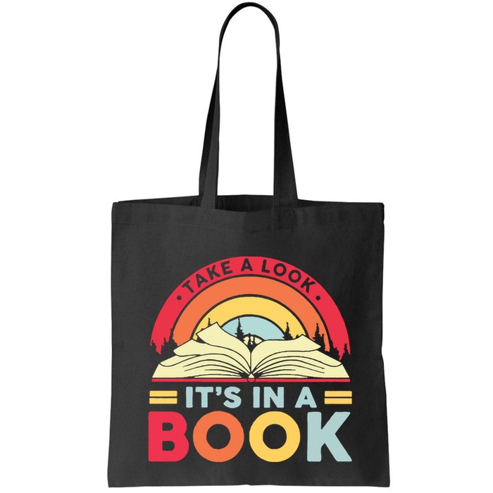 Reading Rainbow Take A Look It’S In A Book Reading Vintage Retro Rainbow Bag