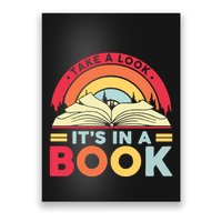 Reading Rainbow Take A Look It’S In A Book Reading Vintage Retro Rainbow Poster