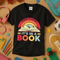 Reading Rainbow Take A Look It’S In A Book Reading Vintage Retro Rainbow Kids T-Shirt