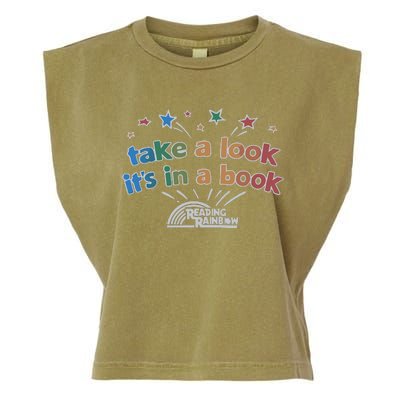 Reading Rainbow Take A Look Garment-Dyed Women's Muscle Tee