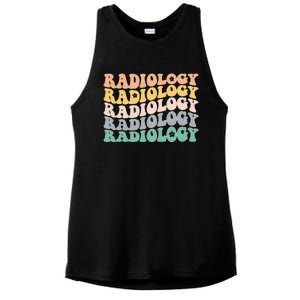 Radiology Radiologic Technologist Xray Tech Ladies PosiCharge Tri-Blend Wicking Tank