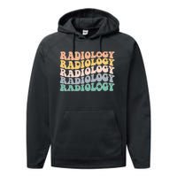 Radiology Radiologic Technologist Xray Tech Performance Fleece Hoodie