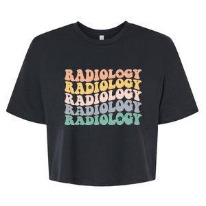 Radiology Radiologic Technologist Xray Tech Bella+Canvas Jersey Crop Tee