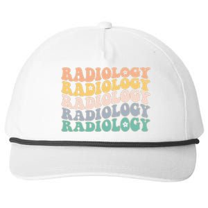 Radiology Radiologic Technologist Xray Tech Snapback Five-Panel Rope Hat