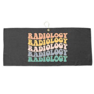 Radiology Radiologic Technologist Xray Tech Large Microfiber Waffle Golf Towel