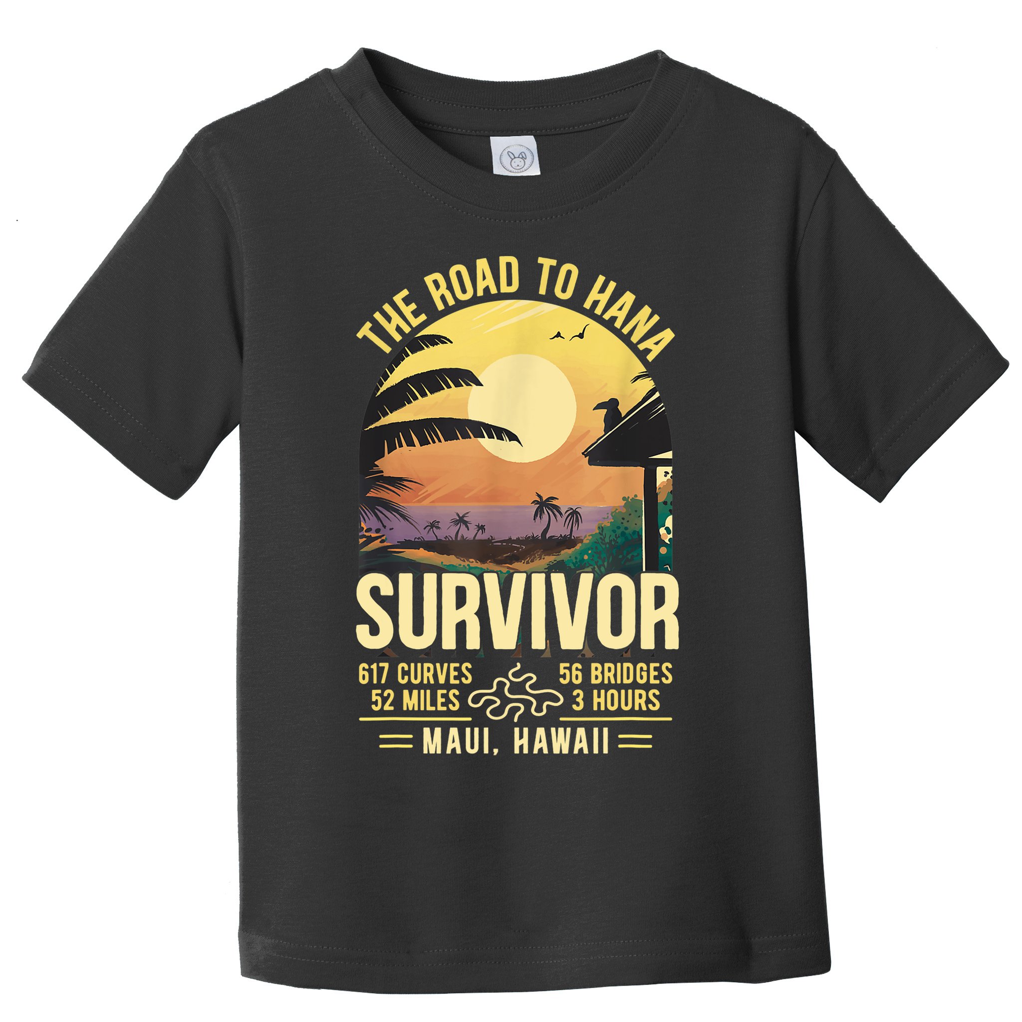 RJC Road To Hana Survivor Maui Hawaii Trip Adventure Toddler T-Shirt