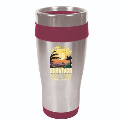 RJC Road To Hana Survivor Maui Hawaii Trip Adventure 16oz Travel Tumbler