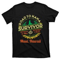 RJC Road To Hana Survivor Maui Hawaii Trip Adventure T-Shirt