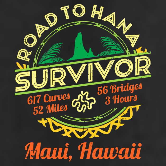 RJC Road To Hana Survivor Maui Hawaii Trip Adventure Adult Drive Performance Visor