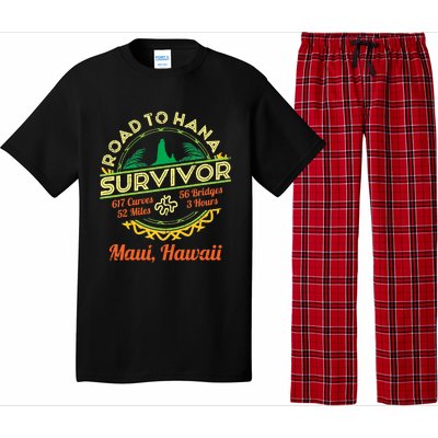 RJC Road To Hana Survivor Maui Hawaii Trip Adventure Pajama Set