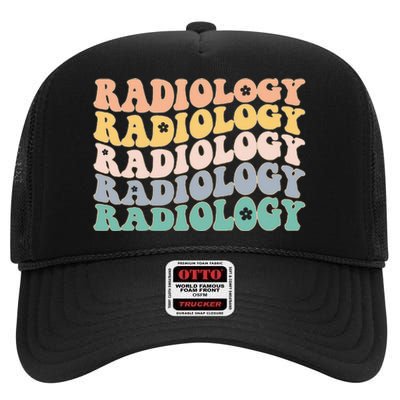 Radiology Radiologic Technologist Xray Tech High Crown Mesh Back Trucker Hat