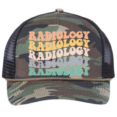 Radiology Radiologic Technologist Xray Tech Retro Rope Trucker Hat Cap