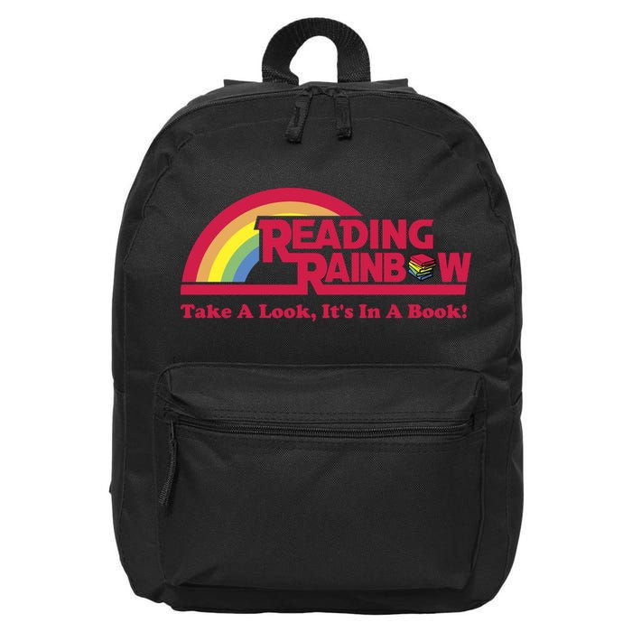 Reading Rainbow Take A Look Its In A Book 16 in Basic Backpack