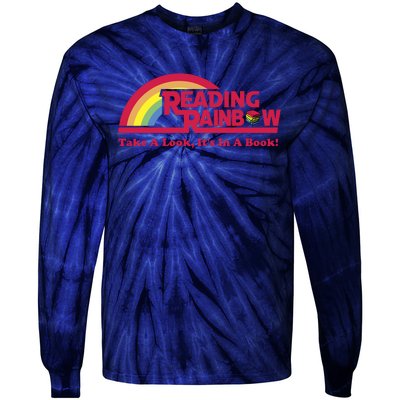 Reading Rainbow Take A Look Its In A Book Tie-Dye Long Sleeve Shirt