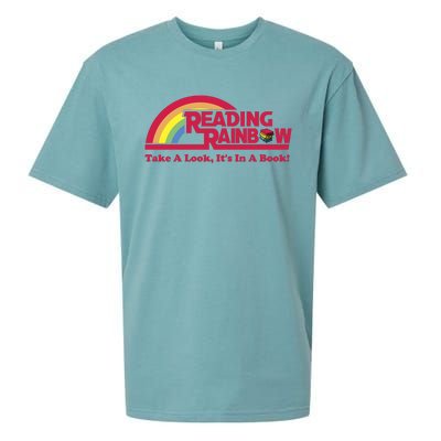 Reading Rainbow Take A Look Its In A Book Sueded Cloud Jersey T-Shirt