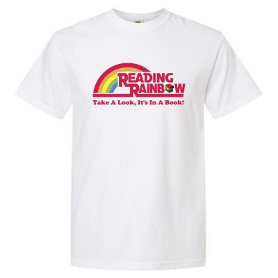 Reading Rainbow Take A Look Its In A Book Garment-Dyed Heavyweight T-Shirt