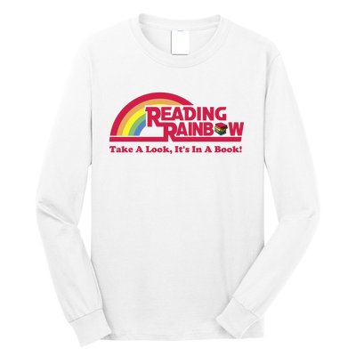 Reading Rainbow Take A Look Its In A Book Long Sleeve Shirt