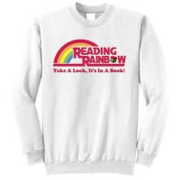 Reading Rainbow Take A Look Its In A Book Sweatshirt