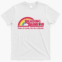 Reading Rainbow Take A Look Its In A Book T-Shirt
