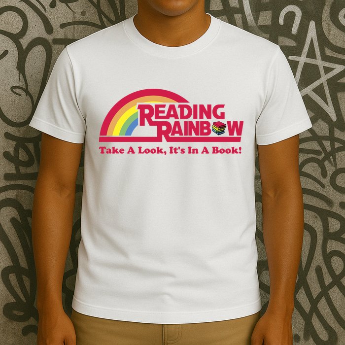 Reading Rainbow Take A Look Its In A Book T-Shirt