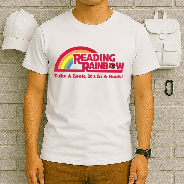 Reading Rainbow Take A Look Its In A Book T-Shirt