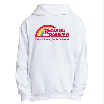 Reading Rainbow Take A Look Its In A Book Urban Pullover Hoodie