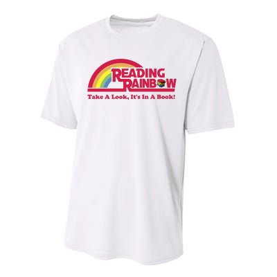 Reading Rainbow Take A Look Its In A Book Performance Sprint T-Shirt