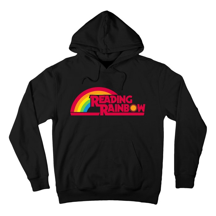 Reading Rainbow Teacher Appreciation Book Lover Hoodie