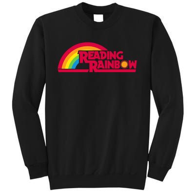 Reading Rainbow Teacher Appreciation Book Lover Sweatshirt