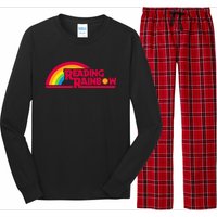 Reading Rainbow Teacher Appreciation Book Lover Long Sleeve Pajama Set