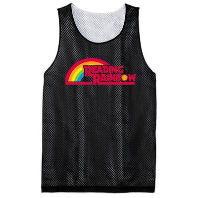 Reading Rainbow Teacher Appreciation Book Lover Mesh Reversible Basketball Jersey Tank