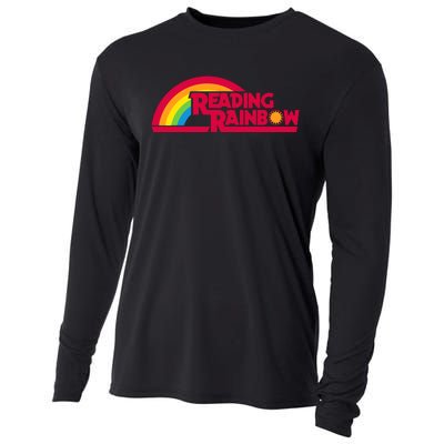 Reading Rainbow Teacher Appreciation Book Lover Cooling Performance Long Sleeve Crew