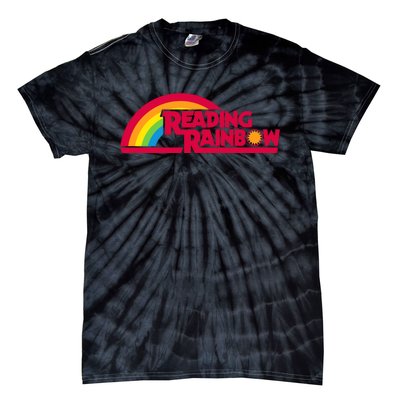 Reading Rainbow Teacher Appreciation Book Lover Tie-Dye T-Shirt