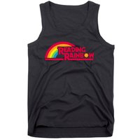 Reading Rainbow Teacher Appreciation Book Lover Tank Top