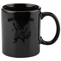 Racoon Rock The Test Teacher Test Day Testing Day Teacher 11oz C Handle Ceramic Mug