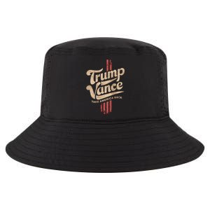 Red Retro Trump Vance Cool Comfort Performance Bucket Hat