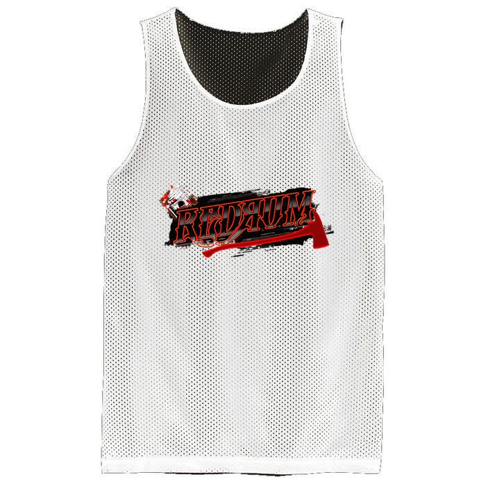 Redrum Rap Trap Uk Drill Mesh Reversible Basketball Jersey Tank