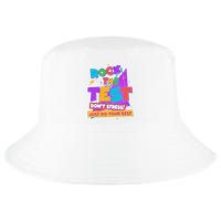 Retro Rock The Test Dont Stress Just Do Your Best Cool Comfort Performance Bucket Hat