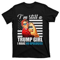 Rosie Riveter Trump Girl No Apologies T-Shirt