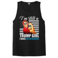 Rosie Riveter Trump Girl No Apologies PosiCharge Competitor Tank