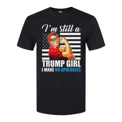 Rosie Riveter Trump Girl No Apologies Softstyle® CVC T-Shirt