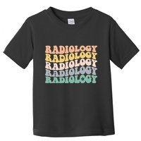 Radiology Radiologic Technologist Xray Tech Toddler T-Shirt