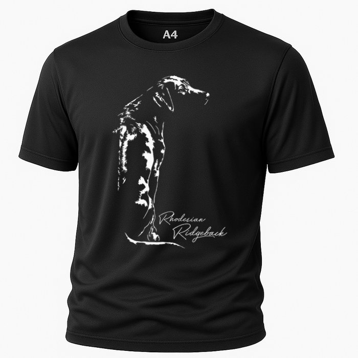 Rhodesian Ridgeback T Dog Funny Gift Cooling Performance Crew T-Shirt
