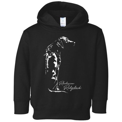 Rhodesian Ridgeback T Dog Funny Gift Toddler Hoodie