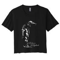 Rhodesian Ridgeback T Dog Funny Gift Women's Crop Top Tee