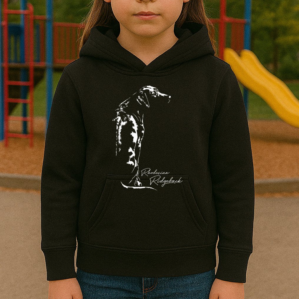 Rhodesian Ridgeback T Dog Funny Gift Kids Hoodie