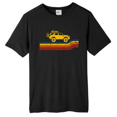 Retro Runner Tracks 4x4 Offload Camping Tall Fusion ChromaSoft Performance T-Shirt