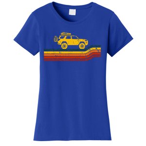 Retro Runner Tracks 4x4 Offload Camping Women's T-Shirt