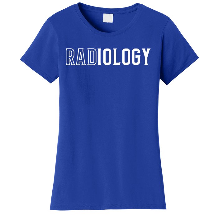 Rad Radiology Tech Simple Unique Xgiftray Tech Gift Idea Cute Gift Women's T-Shirt