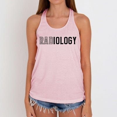 Rad Radiology Tech Simple Unique Xgiftray Tech Gift Idea Cute Gift Women's Knotted Racerback Tank